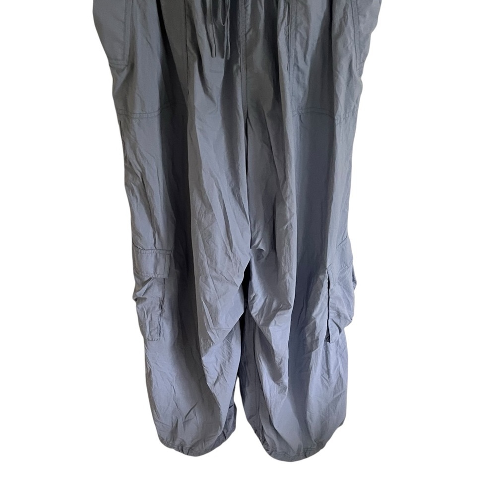 Anthropologie Daily Practice Blue White Messa Sleeveless Jumpsuit NWT Medium - Picture 4 of 11